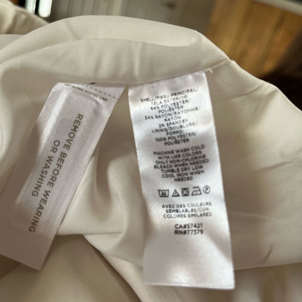 Ann Taylor High Rise wide leg croppants - Picture 8 of 8